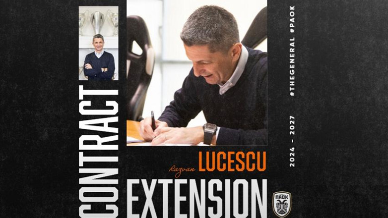 Λουτσέσκου: «Θα δώσω όλη μου την ψυχή για τον ΠΑΟΚ»