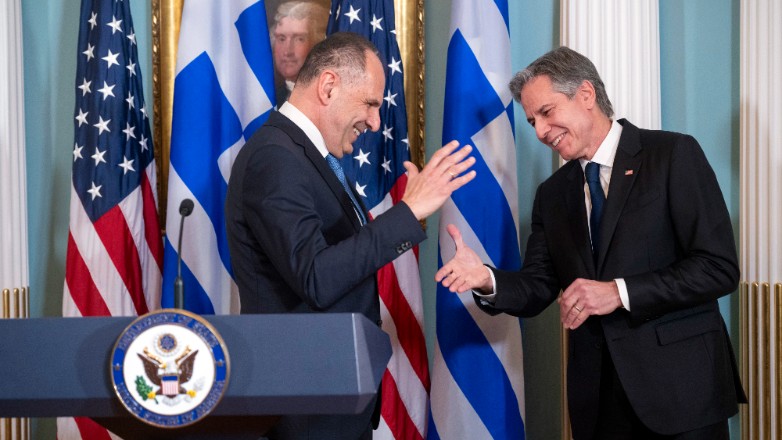 Γεραπετρίτης σε Μπλίνκεν: «Νέες ευκαιρίες για το Κυπριακό μετά την ανάληψη καθηκόντων του ΟΗΕ»