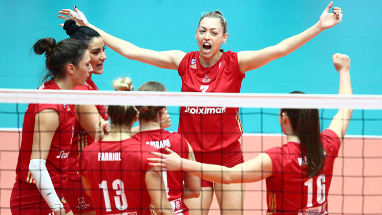 Volley League Γυναικών: Ξέφυγε ο Ολυμπιακός, 3-0 τον Άρη