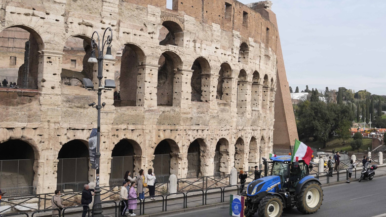 Ιταλία: Αγρότες θα διαδηλώσουν την Πέμπτη στο κέντρο της Ρώμης Ιταλία: Αγρότες θα διαδηλώσουν την Πέμπτη στο κέντρο της Ρώμης