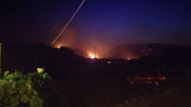 Ζάκυνθος: Υπό πλήρη έλεγχο η πυρκαγιά στην Εξωχώρα