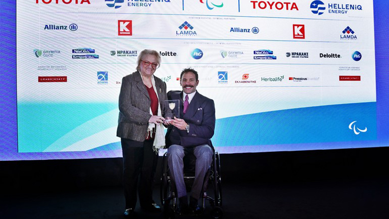 Βραβείο από την Ελληνική Παραολυμπιακή Επιτροπή στην Toyota Ελλάς