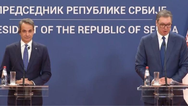 Μητσοτάκης από Βελιγράδι: «Η Ελλάδα στέκεται στο πλευρό της Σερβίας για την ευρωπαϊκή της προοπτική»