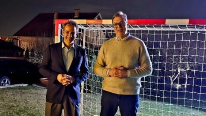 Αλεξάνταρ Βούτσιτς: «Μεγάλος φίλος της Σερβίας, ο Κυριάκος Μητσοτάκης» Αλεξάνταρ Βούτσιτς: «Μεγάλος φίλος της Σερβίας, ο Κυριάκος Μητσοτάκης»