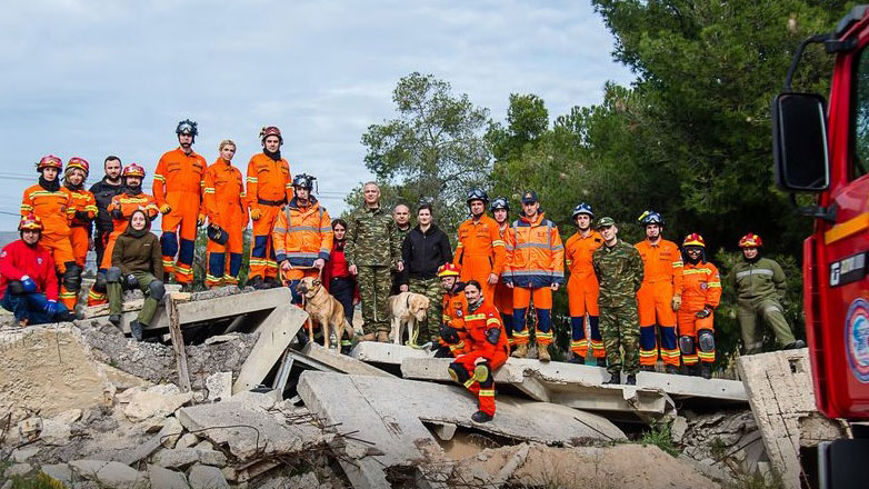 ΓΕΑ: Συνεκπαίδευση για την αντιμετώπιση εκτάκτων καταστάσεων μετά από σεισμό