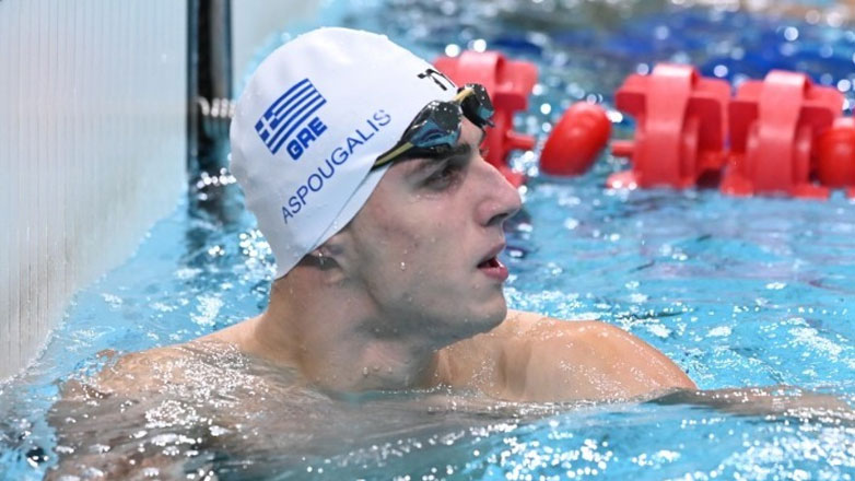 Κολύμβηση: Ο Ασπουγαλής 14ος στα 50μ. πρόσθιο στη Ντόχα