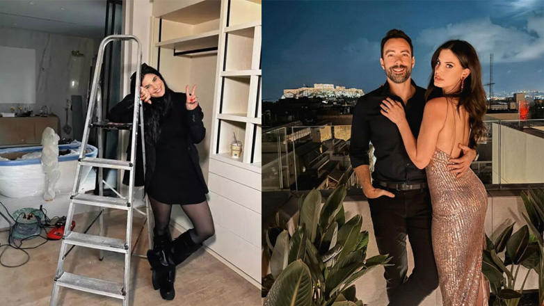 Σάκης Τανιμανίδης – Χριστίνα Μπόμπα: Ξεκίνησε η μετακόμιση στο ανακαινισμένο τους σπίτι!