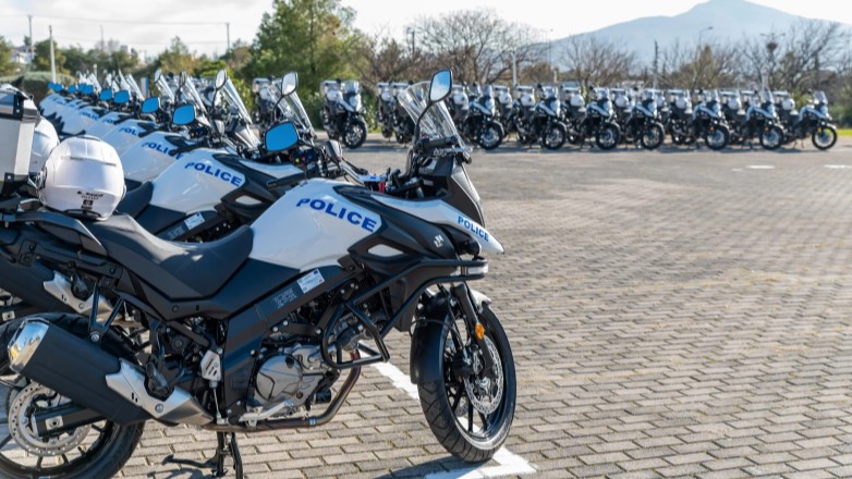 Η ΕΛ.ΑΣ. παρέλαβε 44 νέες Suzuki V-Strom 650