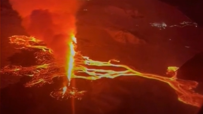 Βίντεο: Η έκρηξη του ηφαιστείου Γκρίνταβικ