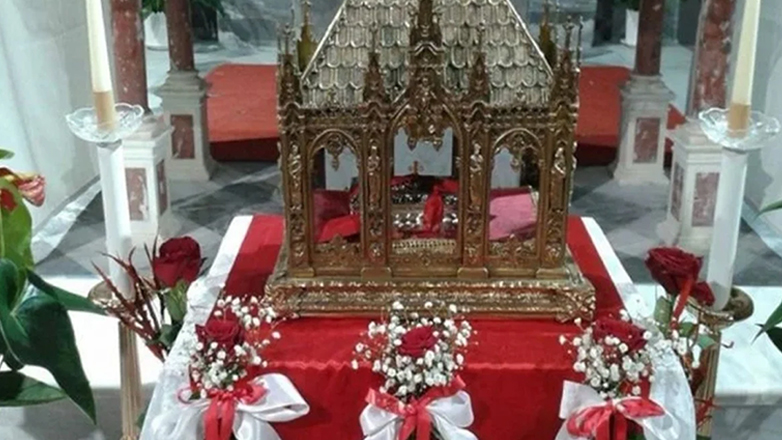 Μυτιλήνη: Οι καθολικοί του νησιού τιμούν τον Άγιο Βαλεντίνο στη «Φραγκοκλησιά»