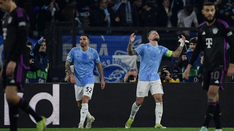 Champions League: Λύγισε τη Μπάγερν η Λάτσιο, σκορ πρόκρισης η Παρί