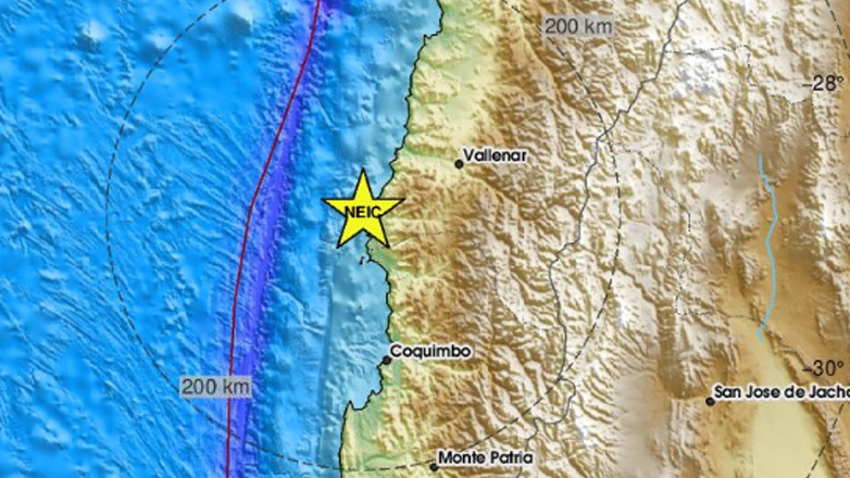 Ισχυρός σεισμός 6,4 Ρίχτερ στην κεντρική Χιλή