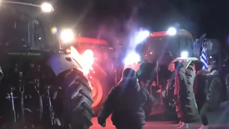 Επεισόδια μεταξύ αγροτών και ΜΑΤ στο Κιλκίς