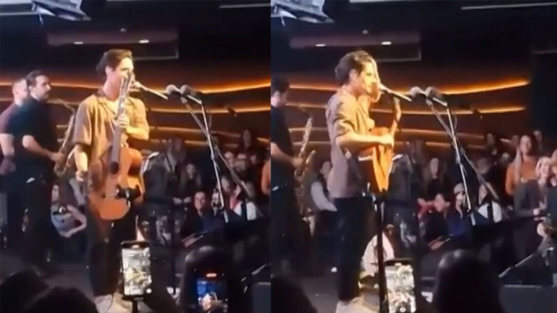 Πάνος Βλάχος: Η αναφορά στον ΣΚΑΪ πάνω στη σκηνή και η αντίδραση του όταν το κοινό του ζήτησε να πει το επίμαχο τραγούδι