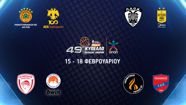 Μπάσκετ: Ώρα Final-8 στο Κύπελλο Ελλάδας