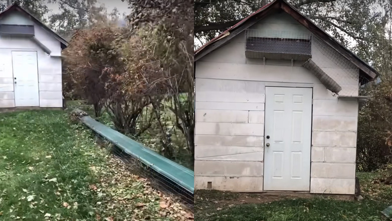 Παππούς έφτιαξε τούνελ στη γάτα του για να βγαίνει στην αυλή