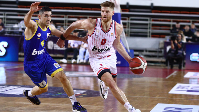 Κύπελλο ανδρών: «Σβηστά» στα ημιτελικά ο Ολυμπιακός, 87-68 το Περιστέρι