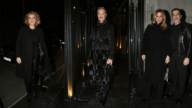 Πλήθος επωνύμων στην κοπή πίτας του ΣΚΑΪ σε γνωστό club στο Αιγάλεω