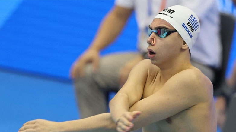 Κολύμβηση: Έκτος στον τελικό των 200μ. ύπτιο ο Σίσκος, «χρυσός» ο Ισπανός Γκονζάλεθ