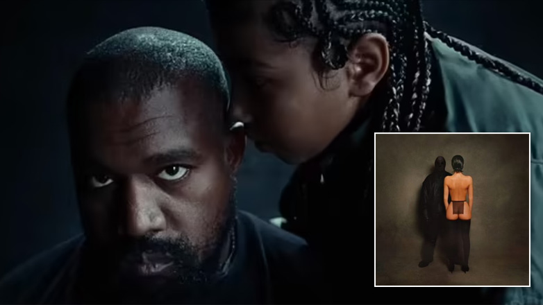 Kanye West: Η κόρη του ζωγράφισε γυμνή τη Bianca Censori