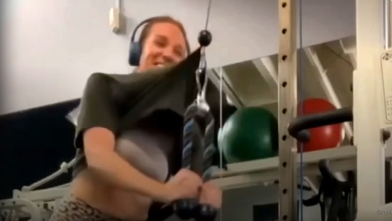 Πονηρό μηχάνημα γυμναστικής