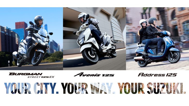 Άτοκο χρηματοδοτικό πρόγραμμα για τα Suzuki Scooters 125 κ. εκ.