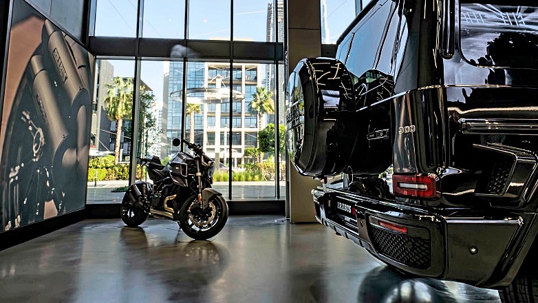 Χλιδή στην πρώτη Boutique της BRABUS στον κόσμο