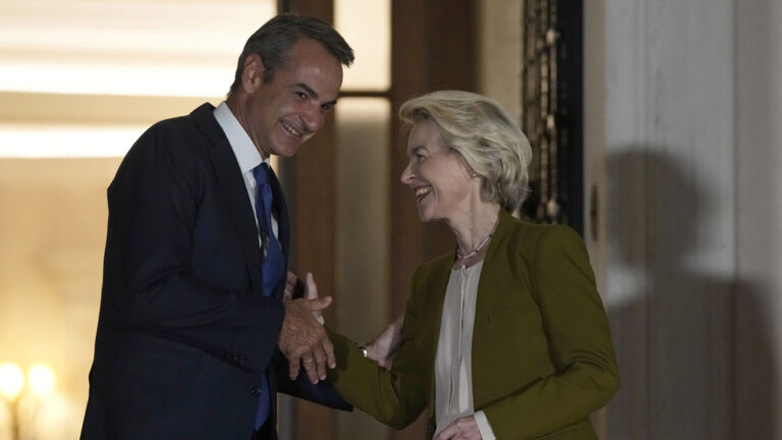 Κοινή επιστολή στήριξης της υποψηφιότητας Φον Ντερ Λάιεν από Κ. Μητσοτάκη και Ντ. Τουσκ