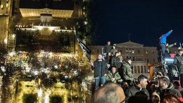 Ολοκληρώθηκε το αγροτικό συλλαλητήριο στο Σύνταγμα