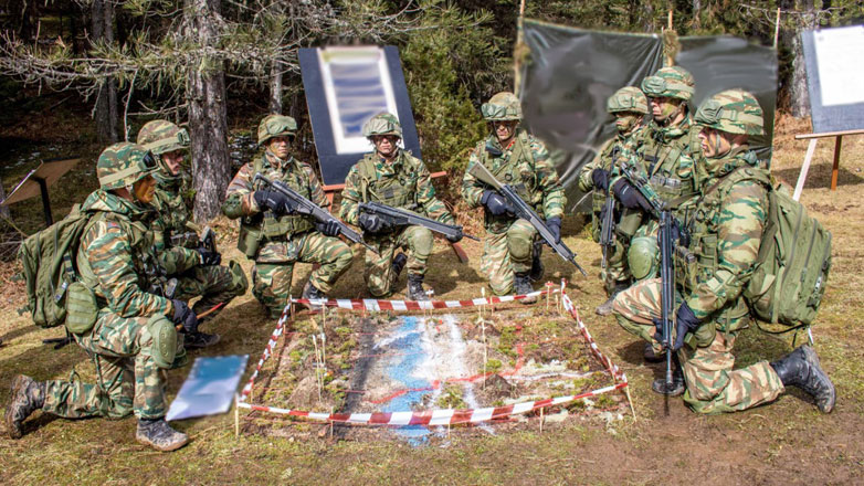 Εκπαίδευση με διαβίωση στο Περτούλι Τρικάλων για τη Σχολή Μονίμων Υπαξιωματικών