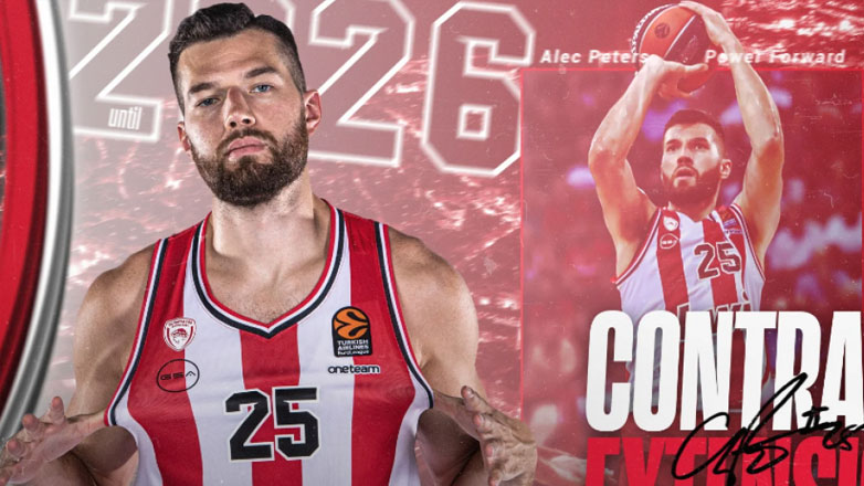 Στον Ολυμπιακό μέχρι το 2026 ο Πίτερς