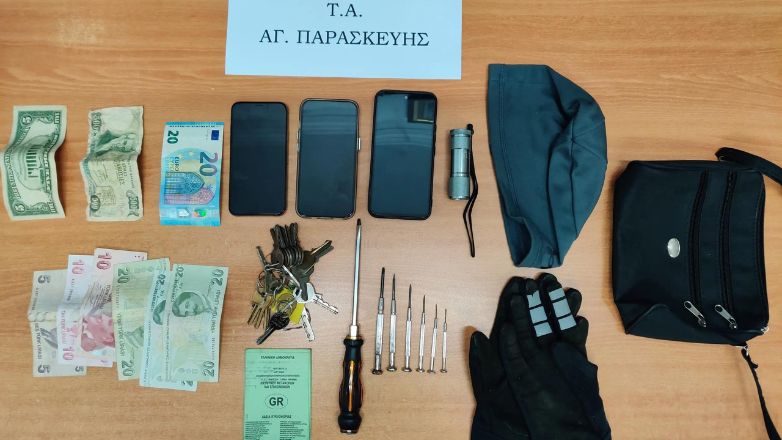 Επ’ αυτοφώρω σύλληψη τριών ατόμων στην Αγία Παρασκευή – Προσπάθησαν να διαρρήξουν σπίτι με κλειδί «πασπαρτού»