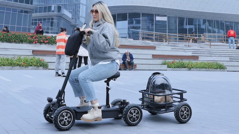 Zebra09: ένα ηλεκτρικό σκούτερ εκτός δρόμου