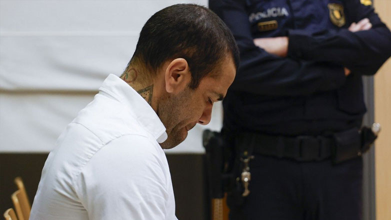 Ο Ντάνι Άλβες καταδικάστηκε σε 4,5 χρόνια φυλακή