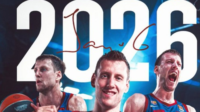 Μπάσκετ: Έως το 2026 στην Μπαρτσελόνα ο Γιαν Βέσελι Μπάσκετ: Έως το 2026 στην Μπαρτσελόνα ο Γιαν Βέσελι