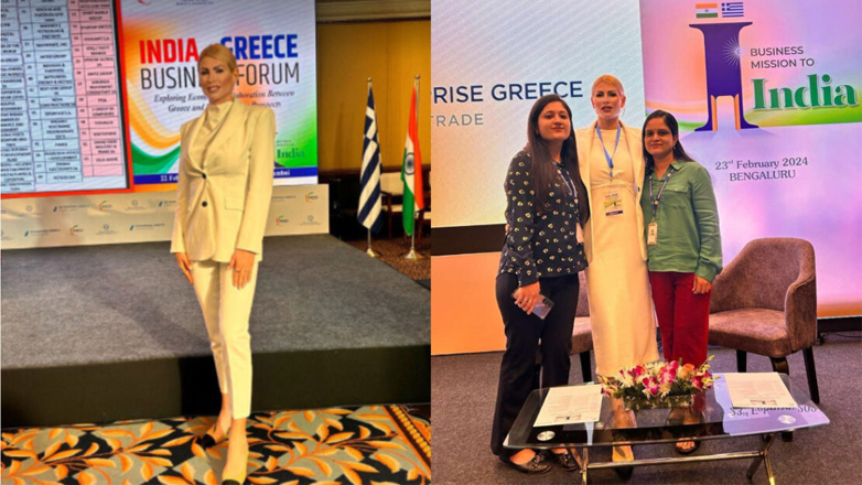 Η Ευρυδίκη Παπαδοπούλου στην Ινδία ως πρέσβειρα της IHAF