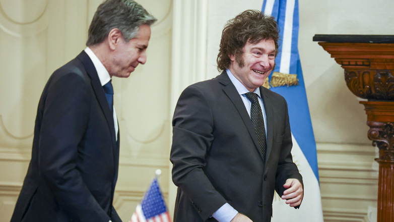 Αργεντινή: Συνάντηση Μπλίνκεν με τον πρόεδρο Μιλέι