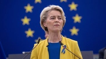 Φον ντερ Λάιεν: Παρέδωσε οχήματα στις δυνάμεις ασφαλείας της Ουκρανίας