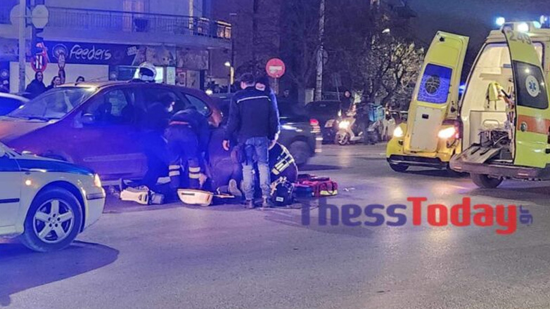 Θεσσαλονίκη: Οδηγός έχασε τις αισθήσεις του και προκάλεσε τροχαίο