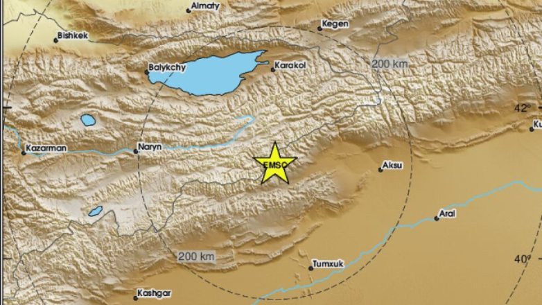 Κίνα: Σεισμός 5,8 Ρίχτερ στη μεθοριακή περιοχή ανάμεσα στο Κιργιστάν και το Σιντζιάνγ