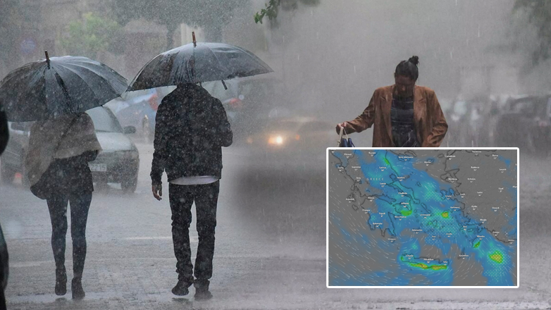 Κρήτη, Κυκλάδες και Δωδεκάνησα θα πλήξει η κακοκαιρία τις επόμενες ώρες