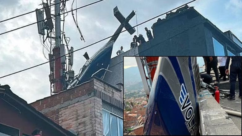 Τρομακτική πτώση ελικοπτέρου – Επέζησαν από θαύμα και οι 6 επιβαίνοντες