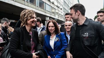 Κασσελάκης: Παρέα με τη Γεροβασίλη στην πορεία της ΑΔΕΔΥ