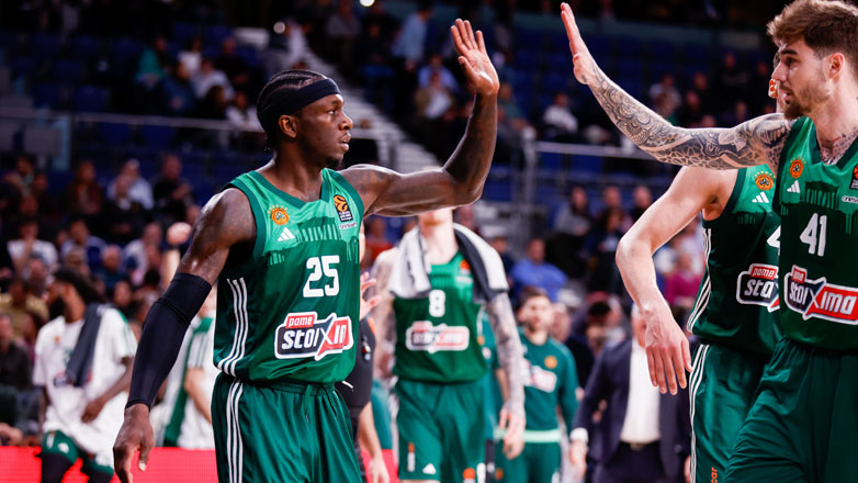 Τεράστια νίκη για τον Παναθηναϊκό, 97-86 τη Ρεάλ στη Μαδρίτη