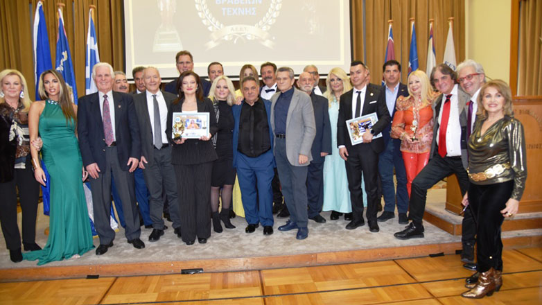 Μεγάλη επιτυχία στις «Προσωπικότητες 2023-2024» της Ακαδημίας Eλληνικών Βραβείων Τέχνης στο ΕΒΕ Πειραιά 