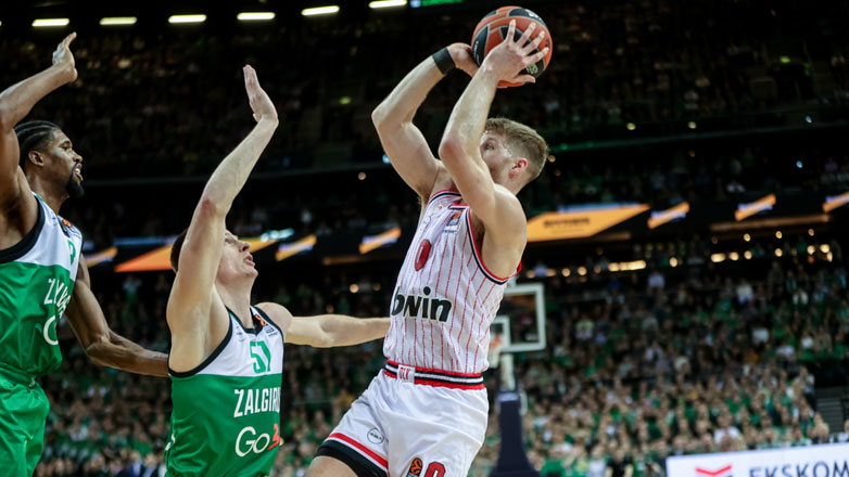 Μεγάλη νίκη για τον Ολυμπιακό στο Κάουνας, 95-76 τη Ζαλγκίρις