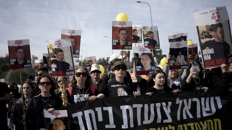 Συγγενείς Ισραηλινών ομήρων συνεχίζουν την πορεία προς την Ιερουσαλήμ