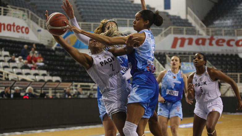 Μπάσκετ Γυναικών: Με κορυφαία τη Σαρηγιαννίδου ο ΠΑΣ, 77-75 τον ΠΑΟΚ