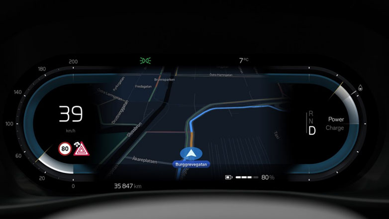 «Προσοχή, ατύχημα μπροστά»: Η νέα τεχνολογία στα οχήματα της Volvo που θα ενημερώνει τον οδηγό εν κινήσει