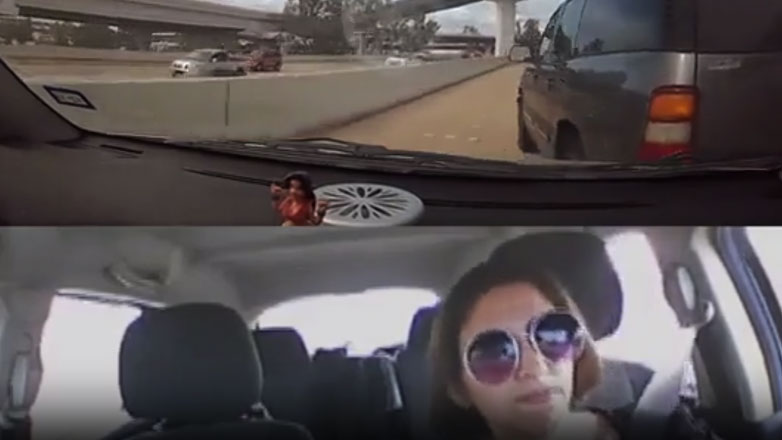 Η πιο ψύχραιμη οδηγός στον κόσμο – Δείτε αντίδραση, αν και θα μπορούσε απλά να πατήσει φρένο (Βίντεο)